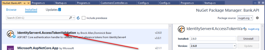 identityserver4 Basic